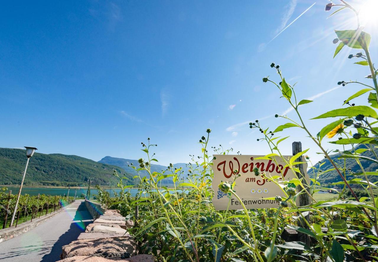 Weinhof Am See Caldaro Eksteriør billede
